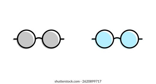 Glasses Icon icon. Glasses Vector Icon in line style design. Glasses Symbol. Vector illustration.