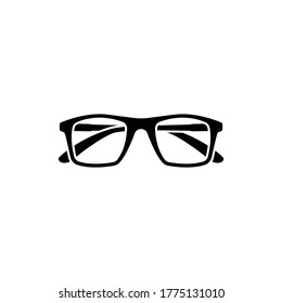 Glasses icon vector, logo isolated on white background