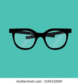 Glasses icon vector ,glasses modern isolated on background