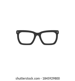 Vector de icono de lentes. Estilosos anteojos