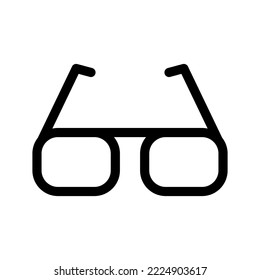 Glasses Icon Vector Symbol Design Illustration