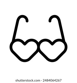 Glasses Icon Vector Symbol Design Illustration