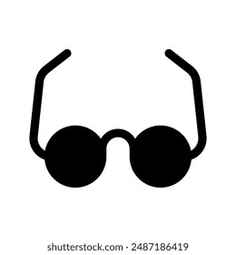 Glasses Icon Vector Symbol Design Illustration