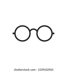 Glasses icon vector symbol illustration EPS 10