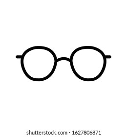 Glasses icon vector trendy design template ilustrasion