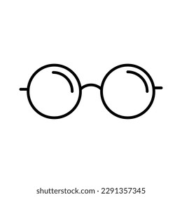 Glasses icon, vector trendy style illustration on white background..eps