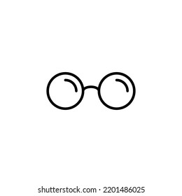 Glasses icon vector for web and mobile app. Glasses sign and symbol