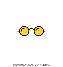 Glasses icon vector for web and mobile app. Glasses sign and symbol