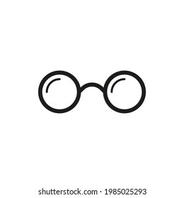 Glasses icon for web and mobile UI design, fashion and style apps.