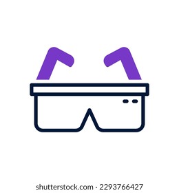 glasses icon for your website, mobile, presentation, and logo design.