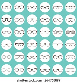 glasses icons