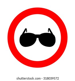 glasses icons set great for any use. Vector EPS10.