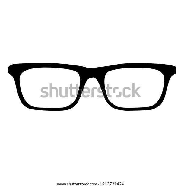 Glasses Illustration Vector Design Isolated On Stock Vector (Royalty ...