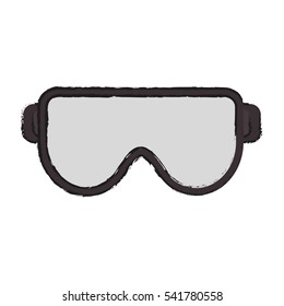 Glasses of industrial security design