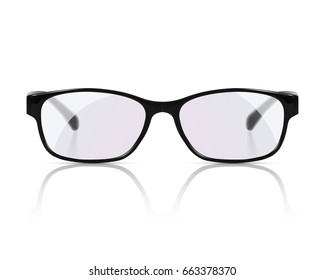 Glasses isolated on white