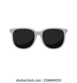 Glasses isolated on white background