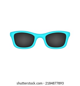 Glasses isolated on white background