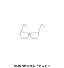 glasses, lenses, icon