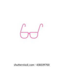 glasses, lenses, icon