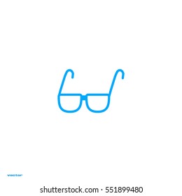 glasses, lenses, icon