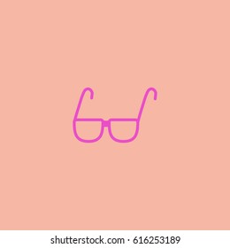 glasses, lenses, icon