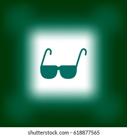 glasses, lenses icon