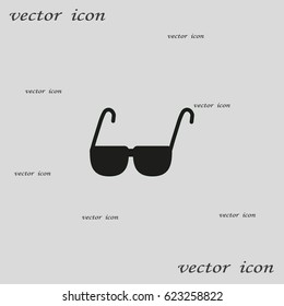 glasses lenses, icon