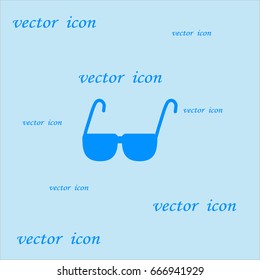 glasses, lenses, icon