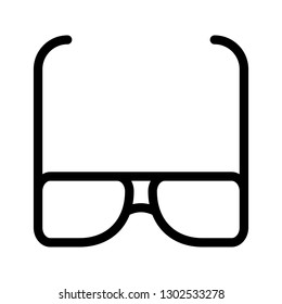 glasses line icon