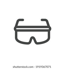 Glasses line icon for business website,apps, and many more