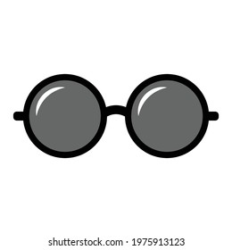 Glasses Line Icon. Editable Stroke. Pixel Perfect. For Mobile and Web.