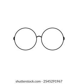 Glasses Line Icon. Editable Stroke. Pixel Perfect. For Mobile and Web