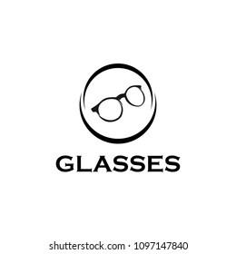 Glasses Logo Design Stock Vector (Royalty Free) 1097147840 | Shutterstock