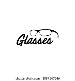 Glasses Logo Design Stock Vector (Royalty Free) 1097147846 | Shutterstock