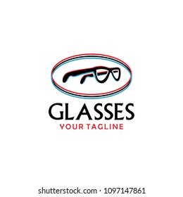 Glasses Logo Design Stock Vector (Royalty Free) 1097147861 | Shutterstock