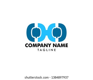 Glasses Logo Design, Glasses Icon