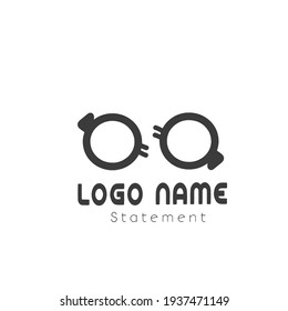 ilustración de icono de gafas
