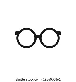 glasses logo stock vector template