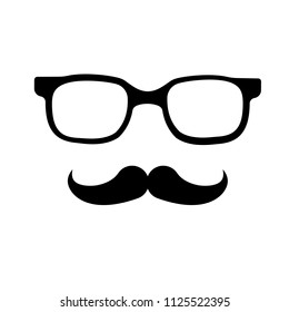 Glasses and mustaches