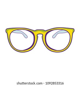 glasses object optical with frame style