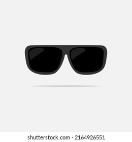 Glasses on a white background. Vector illustration