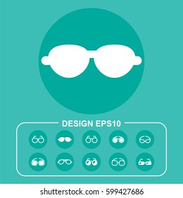 Glasses pictograph
