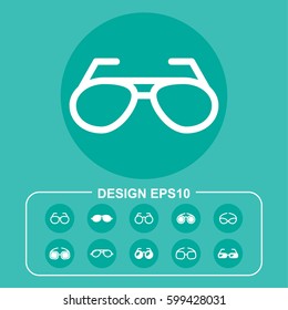 Glasses pictograph