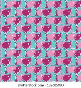 glasses - seamless vector menu restaurant pattern background