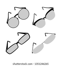 glasses set collection