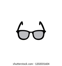 glasses simple icon