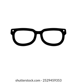  glasses - simple vector icon