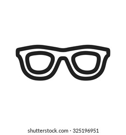 Glasses, spectacles, googles icon vector image. Can also be used for healthcare and medical. Suitable for mobile apps, web apps and print media.