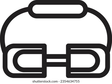 Glasses Sport Swimming Outline Icon