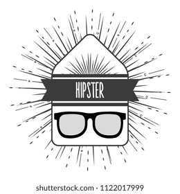 glasses style hipster poster